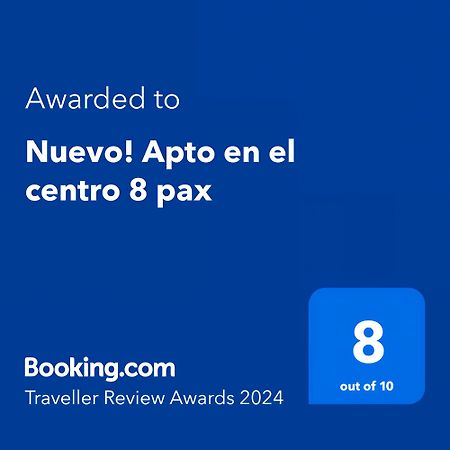 Nuevo! Pisazo En El Centro Para 8 Personas Santander Exterior foto